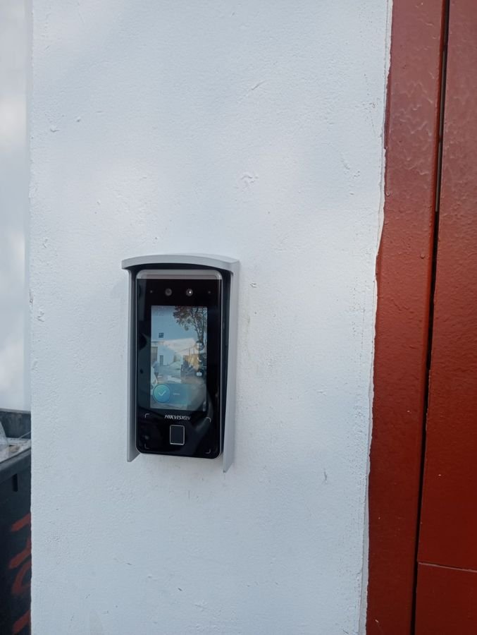 Biometric facial recognition access control